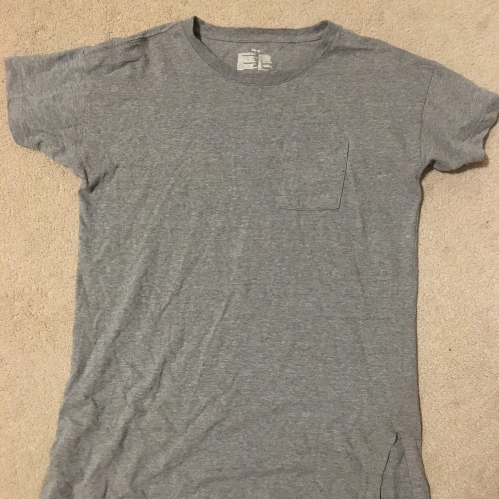 Muji Long Pocket Tee